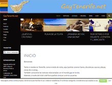 Tablet Screenshot of gaytenerife.net